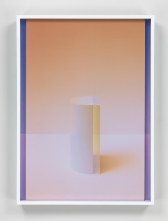 Setting Sun I, 2017. 2 digital C-prints, 20 x 14 1/2 inches (50.8 x 36.8 cm).