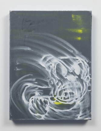 Gary Simmons painting Anger Issues