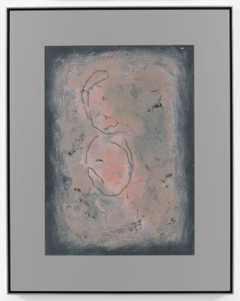 Alterity Line, 2017. Oil paint on canvas mounted to dibond with laser etching, Dibond 22 1/16 x 17 3/16 inches (56 x 43.7 cm), Frame 22 1/2 x 17 3/4 inches (57.2 x 45.1 cm).