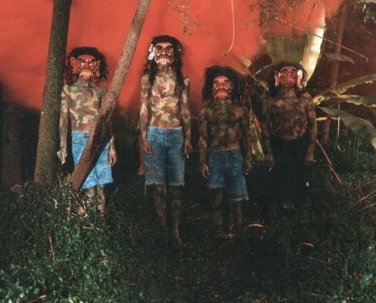 Group, 2001. C-print mounted on aluminum, laminated, 32 x 40 inches. Edition of 10. MP P-27