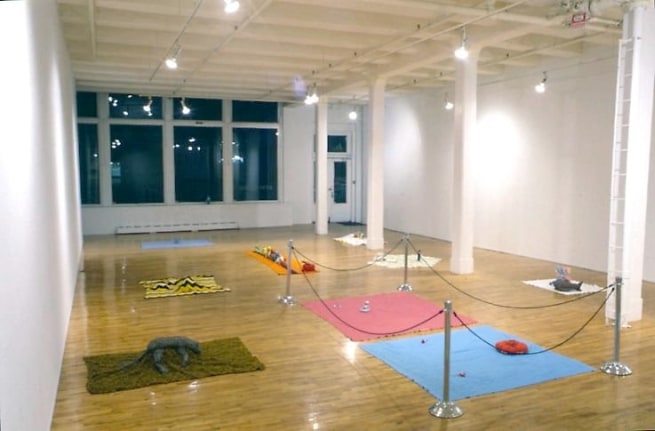 Installation view, 1990. Metro Pictures, New York.