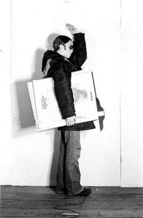 Cindy Sherman, Untitled, 1976/2005. Black and white photograph, image: 7-3/16 x 5 inches; paper: 10 x 8 inches. Edition of 20. MP 431