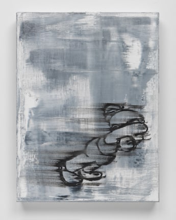 Gary Simmons painting Can't Bear To Look