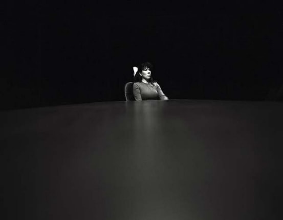 Chittenden Virtuous Woman, 2005. Black and white photograph, 17 x 17 inches (43.2 x 43.2 cm). Edition of 6. MP 13