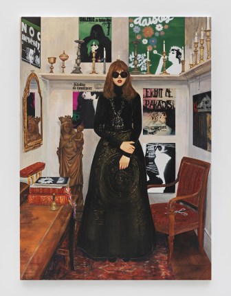 Esther Krumbachová in her office, 2021.