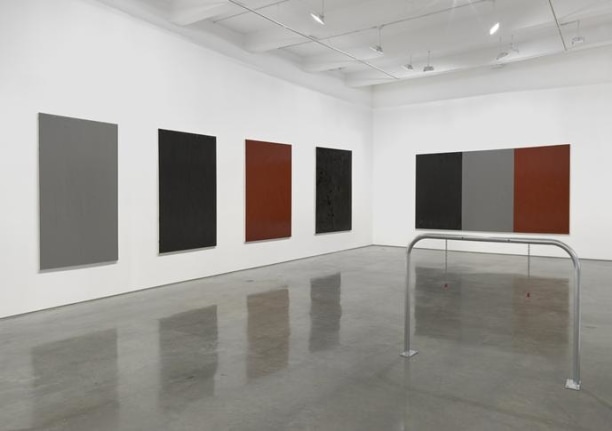 Claire Fontaine, "Stop Seeking Approval." Installation View, 2015. Metro Pictures, New York.