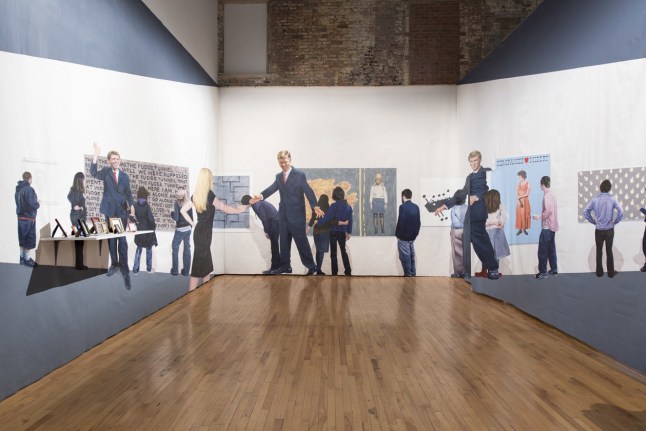 Entertaining Doubts. Installation view, 2015. MASS MoCA, North Adams, Massachusetts.
