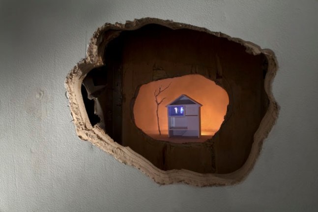 Fog or Friends Helping Friends Saving World with Mirror, 2009