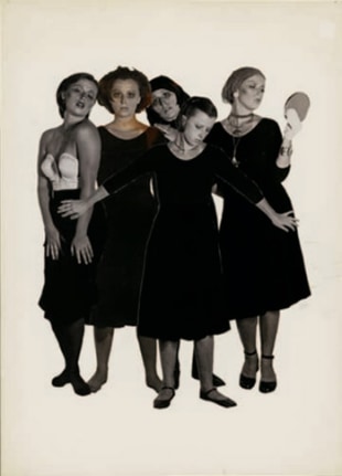 A Play of Selves, 1975. Act 1, Scene 3; 71 black and white photographs, each mounted on board. 15 x 14 inch board (16 1/2 x 15 1/2 inches framed).