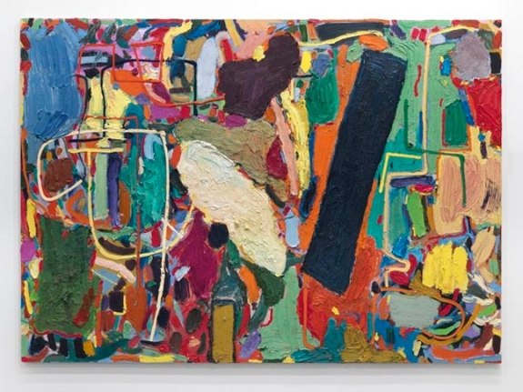 Lieblingsblid von Paul Cézanne (Favorite Painting of Paul Cézanne), 2009. Oil on canvas, 79 X 110 inches (200.7 x 279.4 cm). MP 43