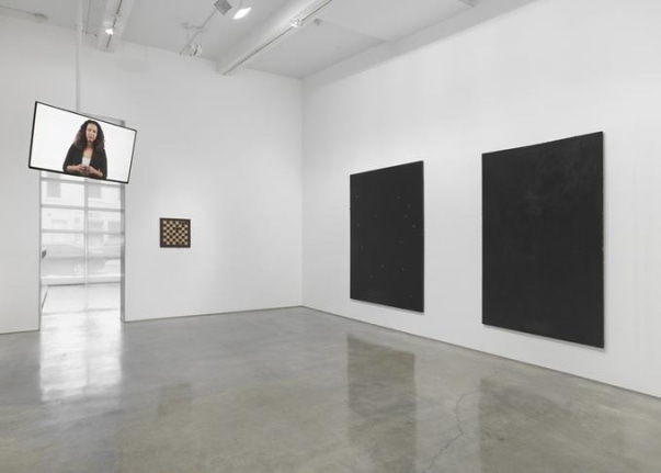 Claire Fontaine, "Stop Seeking Approval." Installation View, 2015. Metro Pictures, New York.