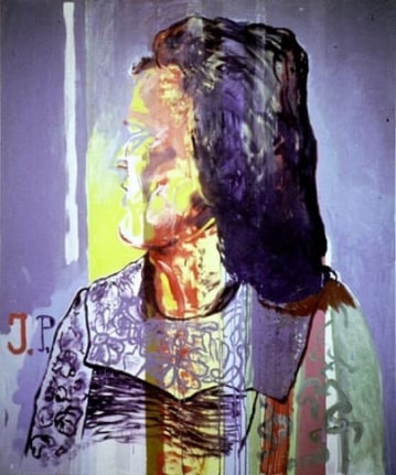 from "Jacqueline: The paintings Pablo couldn't paint anymore," 1996. Oil on canvas, 70-3/4 x 59 inches (179.7 x 149.8 cm). MP 126