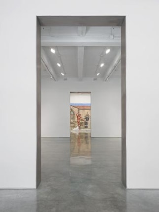 Jim Shaw, "I Only Wanted You to Love Me." Installation view, 2014. Metro Pictures, New York.