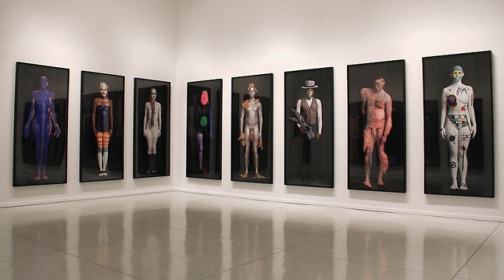 Installation view of &quot;The Art Freaks,&quot; 2011. Metro Pictures, New York