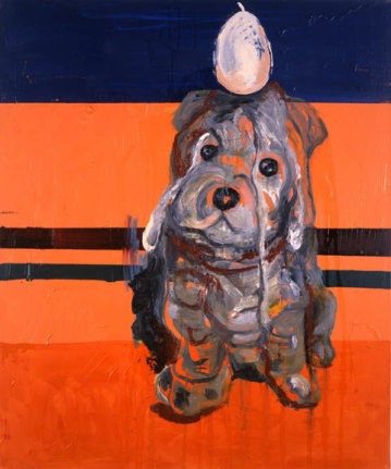 Martin Kippenberger untitled painting from 1996
