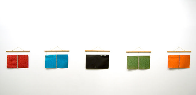 B. Wurtz: Works 1970–2011, installation view. Metro Pictures, New York.