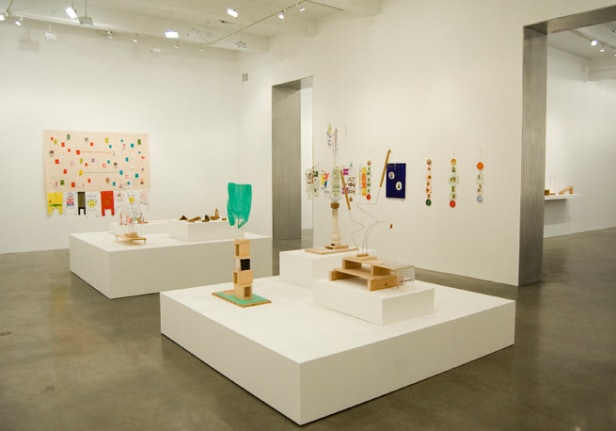 B. Wurtz: Works 1970–2011, installation view. Metro Pictures, New York.