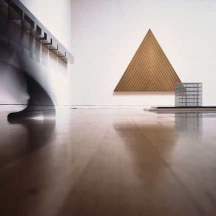 Triangle, 2008/2009. Cibachrome face mounted to plexi on museum box, 42-3/8 x 42-3/8 inches (105.7 x 105.7 cm). MP 628