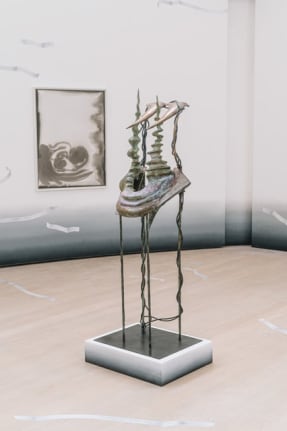 Mother Tongue. Installation view, 2020. Kestner Gesellschaft, Hanover. Photo: Rafael Heygster.