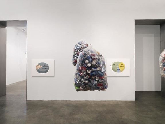 "Working Together," installation view, 2011. Metro Pictures, New York