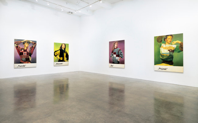 Applied Fantastic, 2010, installation view. Metro Pictures, New York.