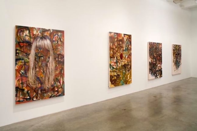 &quot;Dr. Goldfoot and His Bikini Bombs,&quot; installation view, 2008. Metro Pictures, New York.