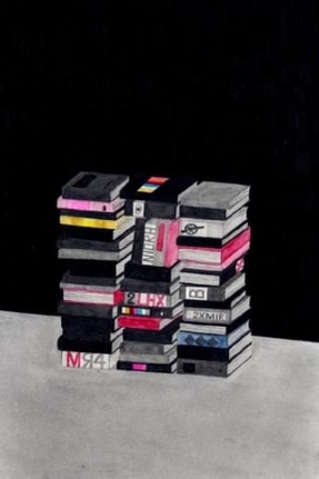 There Is A Lot To Read To Understand What The Fuck Is Going On, 2007. Graphite and watercolor on paper, 12 x 7-3/4 inches (image) (30.5 x 15.9 cm); 19-3/4 x 14-3/4 inches (frame) (46.4 x 33.7 cm). MP D-189