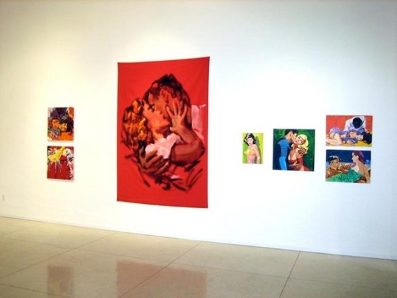 80s Paintings, 2008, installation view. Metro Pictures, New York.