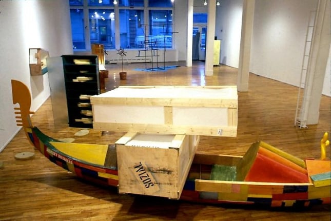 Installation view, 1990. Metro Pictures, New York.