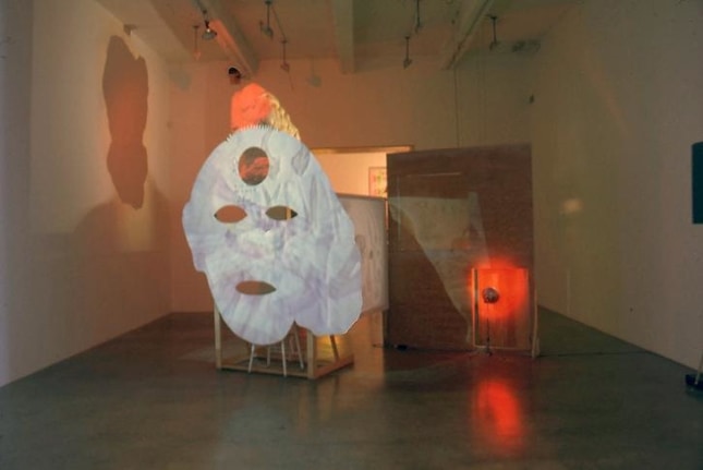 "The Poetics Project: 1977 - 1997," installation view, 1998. Metro Pictures, New York.