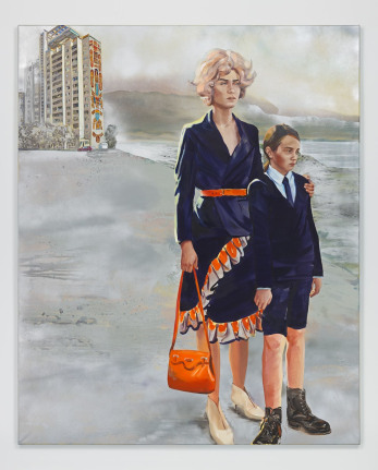 Prospekt Niezalezhnosti, 2018. Oil and acrylic on canvas,