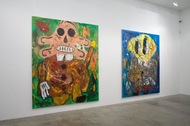 Installation view, 2008. Metro Pictures, New York.