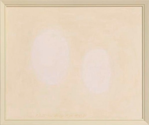 P 2,3, 2010. Oil on acid free museum mat board, 23 1/2 x 28 1/4 inches (59.7 x 71.8 cm). MP 45