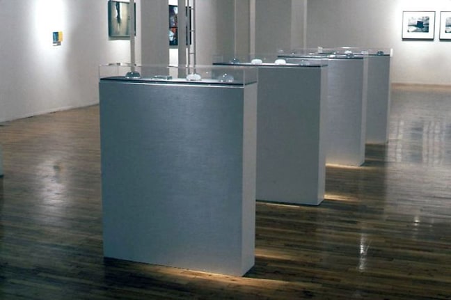 &quot;How Many Pictures,&quot; installation view, 1989. Metro Pictures, New York.