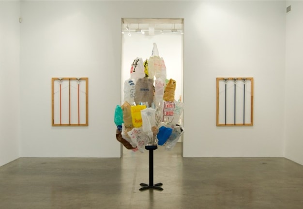 B. Wurtz: Works 1970–2011, installation view. Metro Pictures, New York.