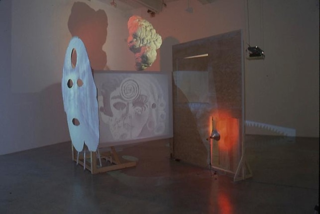 "The Poetics Project: 1977 - 1997," installation view, 1998. Metro Pictures, New York.
