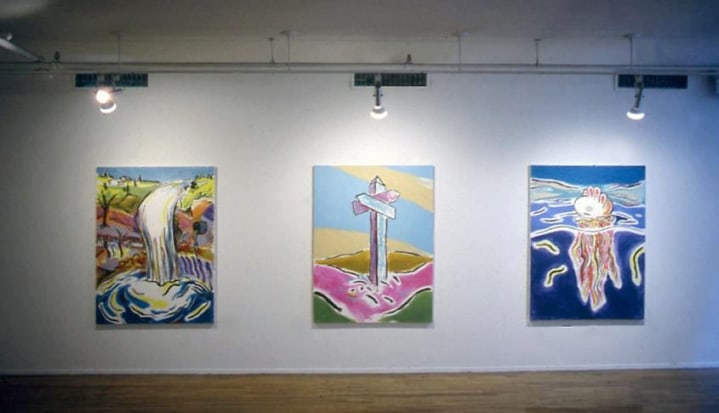 Installation view, 1984. Metro Pictures, New York.