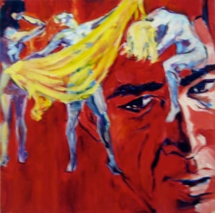 Day Dreams, 1983. Acrylic on canvas, 24 x 24 inches (61 x 61 cm). MP 1