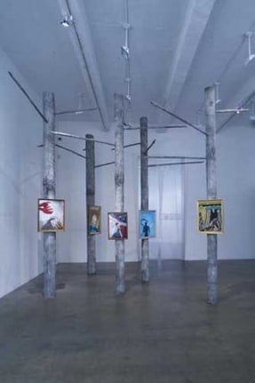 Andreas Hofer, "Only Gods Could Survive," 2007. Metro Pictures, New York.