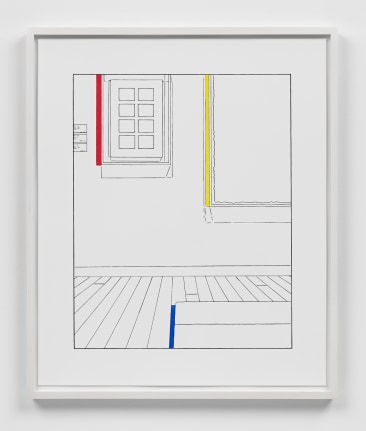 Life Expectancy (traced and painted), First, 2010/2018/2020.