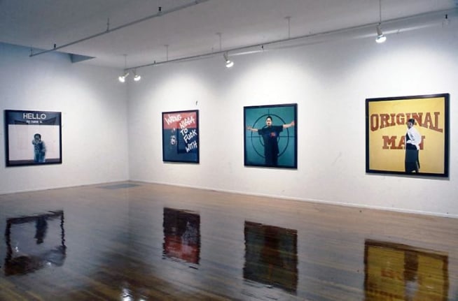 Installation view, 1993. Metro Pictures, New York.