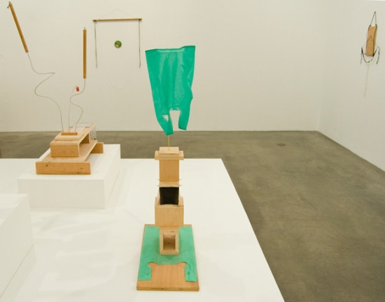 B. Wurtz: Works 1970–2011, installation view. Metro Pictures, New York.