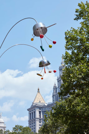 Kitchen Trees. Installation view, 2018. City Hall Park, New York.