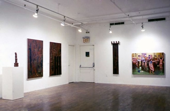 Installation view, 1986. Metro Pictures, New York.