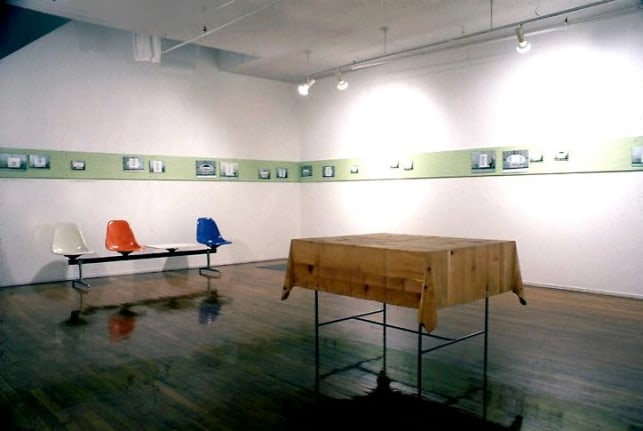 Installation view, 1990. Metro Pictures, New York.