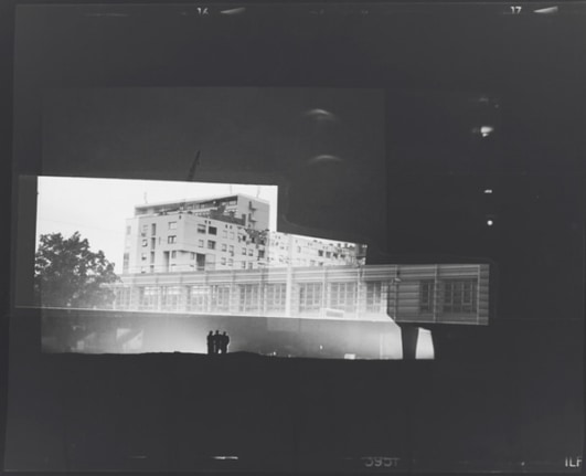 Recalling Frames, 2010. Black and white photograph, 42 1/2 x 51 1/4 inches (frame size) (108 x 130.2 cm). MP P-6