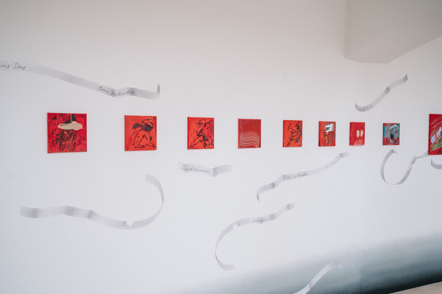 Mother Tongue. Installation view, 2020. Kestner Gesellschaft, Hanover. Photo: Rafael Heygster.