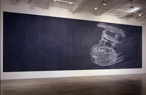 &quot;Wishful Drinking,&quot; installation view, 2001. Metro Pictures, New York.