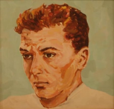 Untitled, 1981. Acrylic on masonite, 16 x 16 inches (40.6 x 40.6 cm). MP 26