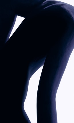 Black Nude, 2013. Digital C-print, 81 1/4 x 49 1/4 inches (206.4 x 125.1 cm).